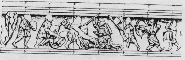 Wandfries aus der Marienburg