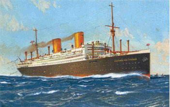 Die Steuben (F�r weitere Infos zum Schiff Bild anklicken!)