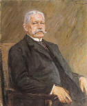 „Paul von Hindenburg“ - Gemälde von Max Liebermann, 1927.