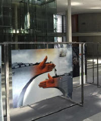 Die Ausstellung �Polen und Deutsche. Geschichten eines Dialogs� im Bundestag in Berlin ist klein, aber aufwendig gestaltet