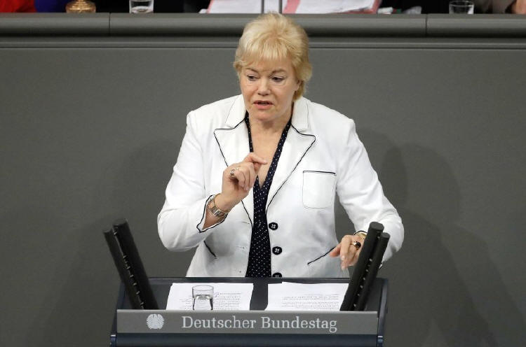 Erika Steinbach im Deutschen Bundestag Erika Steinbach im Deutschen Bundestag