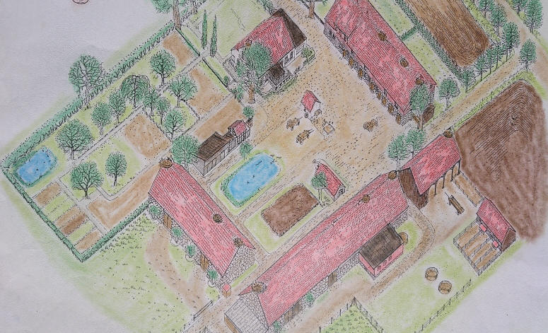 Bild der Hofanlage Reiken / Reikeningken (zum Vergr��ern anklicken!)